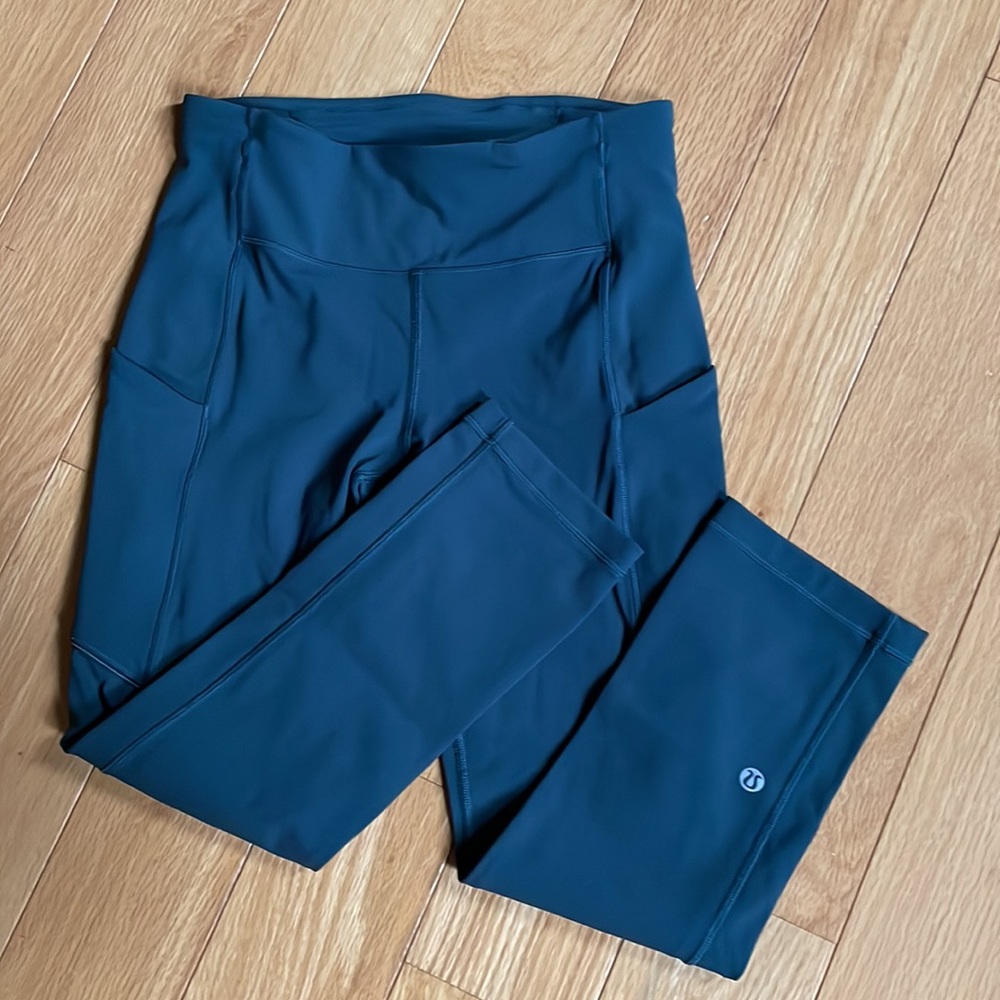 lululemon athletica Blue Leggings